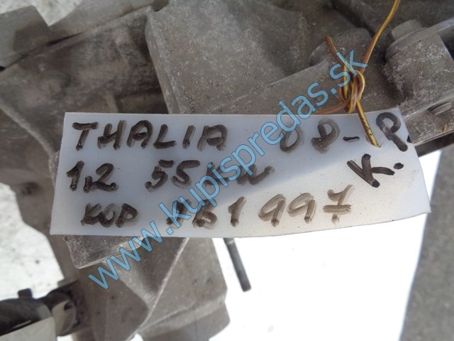 prevodvka na renault tháliu II 1,2, JB1997